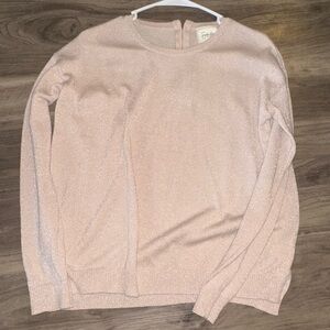 Shinny Pink Sweater